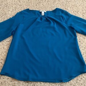 White House Black Market 3/4 Sleeve Blouse